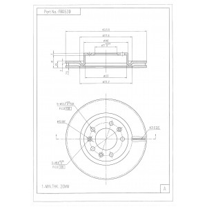 ΔΙΣΚΟΠΛΑΚΑ (ΜΠΡΟΣΤΑ) - PEUGEOT