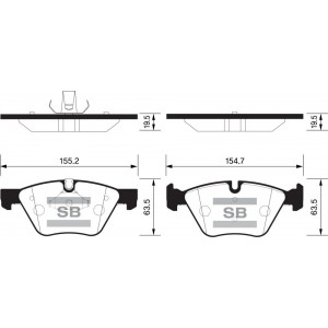 ΔΙΣΚΟΦΡΕΝΑ (ΜΠΡΟΣΤΑ) - BMW
