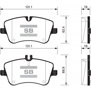 ΔΙΣΚΟΦΡΕΝΑ (ΜΠΡΟΣΤΑ) - MERCEDES