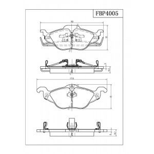 ΔΙΣΚΟΦΡΕΝΑ (ΜΠΡΟΣΤΑ) - OPEL
