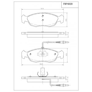 ΔΙΣΚΟΦΡΕΝΑ (ΜΠΡΟΣΤΑ) - CITROEN,PEUGEOT