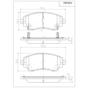 ΔΙΣΚΟΦΡΕΝΑ (ΜΠΡΟΣΤΑ) - TOYOTA