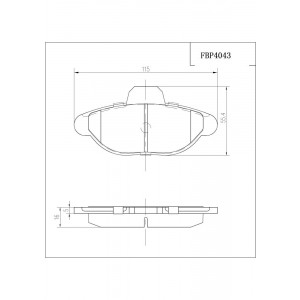 ΔΙΣΚΟΦΡΕΝΑ (ΜΠΡΟΣΤΑ) - FIAT,FORD,LANCIA