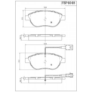 ΔΙΣΚΟΦΡΕΝΑ (ΜΠΡΟΣΤΑ) - FIAT,LANCIA,OPEL