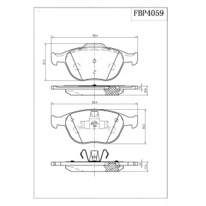 ΔΙΣΚΟΦΡΕΝΑ (ΜΠΡΟΣΤΑ) - FORD