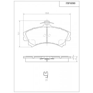 ΔΙΣΚΟΦΡΕΝΑ (ΜΠΡΟΣΤΑ) - MITSUBISHI,SMART,VOLVO
