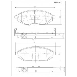 ΔΙΣΚΟΦΡΕΝΑ (ΜΠΡΟΣΤΑ) - CHEVROLET
