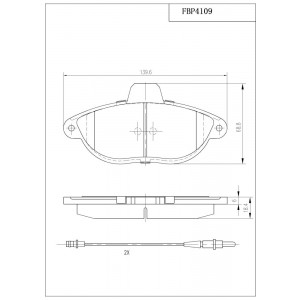 ΔΙΣΚΟΦΡΕΝΑ (ΜΠΡΟΣΤΑ) - CITROEN,FIAT,PEUGEOT