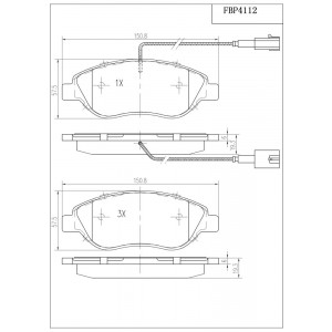ΔΙΣΚΟΦΡΕΝΑ (ΜΠΡΟΣΤΑ) - A.ROMEO,FIAT,LANCIA