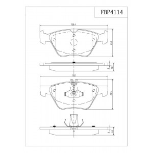 ΔΙΣΚΟΦΡΕΝΑ (ΜΠΡΟΣΤΑ) - MERCEDES,CHRYSLER