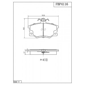 ΔΙΣΚΟΦΡΕΝΑ (ΜΠΡΟΣΤΑ) - A.ROMEO,FIAT,LANCIA