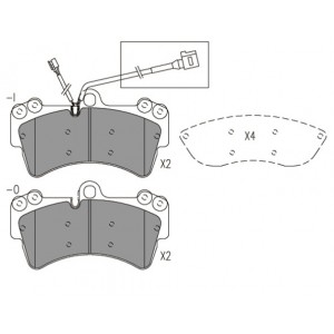 ΔΙΣΚΟΦΡΕΝΑ (ΜΠΡΟΣΤΑ) - AUDI,VW,PORSCHE