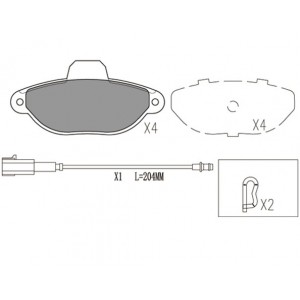 ΔΙΣΚΟΦΡΕΝΑ (ΜΠΡΟΣΤΑ) - FIAT,FORD