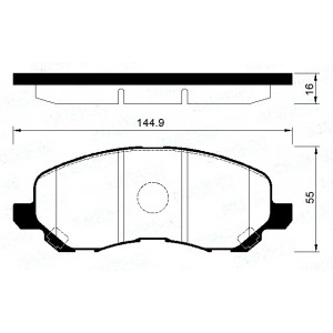 ΔΙΣΚΟΦΡΕΝΑ (ΜΠΡΟΣΤΑ) - CHRYSLER,CITROEN,HYUNDAI,JEEP,LANCIA,MITSUBISHI,PEUGEOT
