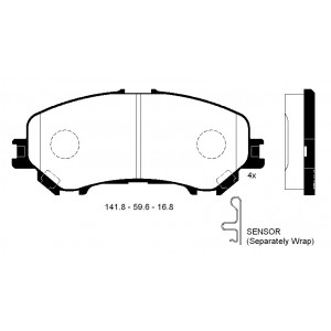 ΔΙΣΚΟΦΡΕΝΑ (ΜΠΡΟΣΤΑ) - NISSAN,RENAULT
