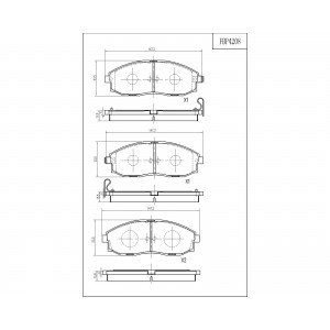 ΔΙΣΚΟΦΡΕΝΑ (ΜΠΡΟΣΤΑ) - HYUNDAI