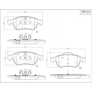 ΔΙΣΚΟΦΡΕΝΑ (ΜΠΡΟΣΤΑ) - RENAULT