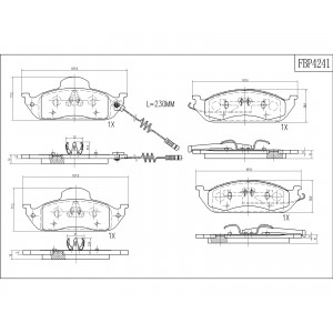 ΔΙΣΚΟΦΡΕΝΑ (ΜΠΡΟΣΤΑ) - MERCEDES