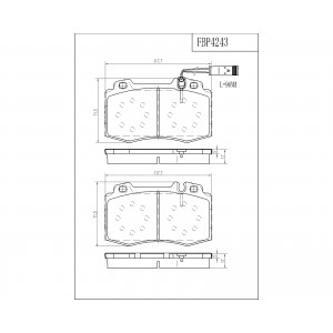 ΔΙΣΚΟΦΡΕΝΑ (ΜΠΡΟΣΤΑ) - MERCEDES