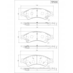 ΔΙΣΚΟΦΡΕΝΑ (ΜΠΡΟΣΤΑ) - FORD,MAZDA,MERCEDES