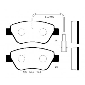 ΔΙΣΚΟΦΡΕΝΑ (ΜΠΡΟΣΤΑ) - CITROEN,FIAT,PEUGEOT,A.ROMEO