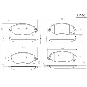 ΔΙΣΚΟΦΡΕΝΑ (ΜΠΡΟΣΤΑ) - FORD