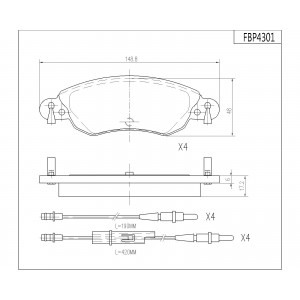 ΔΙΣΚΟΦΡΕΝΑ (ΜΠΡΟΣΤΑ) - CITROEN