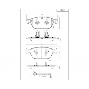 ΔΙΣΚΟΦΡΕΝΑ (ΜΠΡΟΣΤΑ) - AUDI
