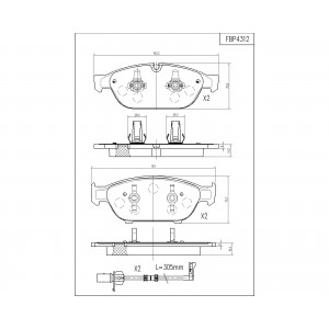 ΔΙΣΚΟΦΡΕΝΑ (ΜΠΡΟΣΤΑ) - AUDI