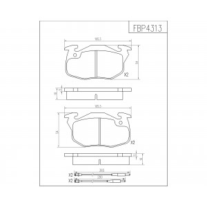 ΔΙΣΚΟΦΡΕΝΑ (ΜΠΡΟΣΤΑ) - CITROEN,PEUGEOT