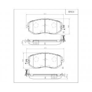 ΔΙΣΚΟΦΡΕΝΑ (ΜΠΡΟΣΤΑ) - SUBARU,TOYOTA