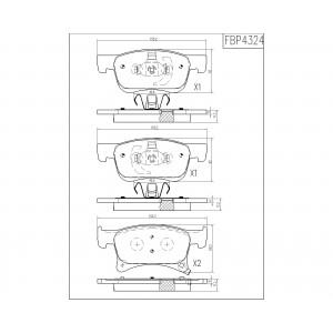 ΔΙΣΚΟΦΡΕΝΑ (ΜΠΡΟΣΤΑ) - OPEL