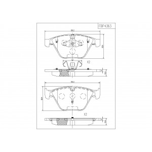 ΔΙΣΚΟΦΡΕΝΑ (ΜΠΡΟΣΤΑ) - BMW