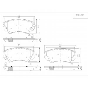 ΔΙΣΚΟΦΡΕΝΑ (ΜΠΡΟΣΤΑ) - OPEL, CHEVROLET