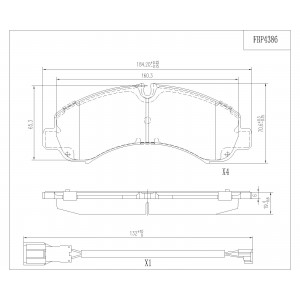 ΔΙΣΚΟΦΡΕΝΑ (ΜΠΡΟΣΤΑ) - MITSUBISHI
