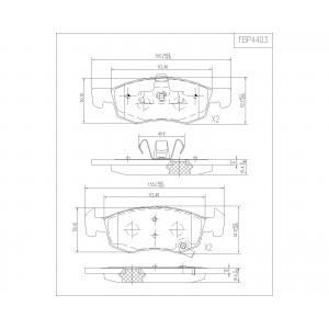 ΔΙΣΚΟΦΡΕΝΑ (ΜΠΡΟΣΤΑ) - OPEL