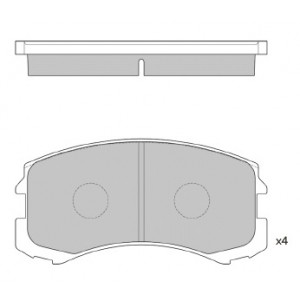 ΔΙΣΚΟΦΡΕΝΑ (ΜΠΡΟΣΤΑ) - MITSUBISHI
