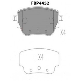 BRAKE PAD (REAR) -MERCEDES-BENZ