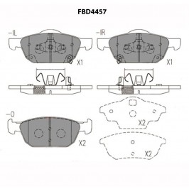 BRAKE PAD (FRONT) - HONDA