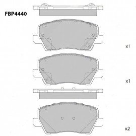 BRAKE PAD (FRONT) - KIA