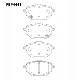 BRAKE PAD (REAR) - TOYOTA