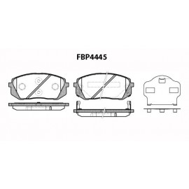 BRAKE PAD (FRONT) - HYUNDAI, KIA