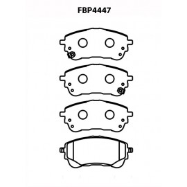 BRAKE PAD (FRONT) - SUZUKI, TOYOTA
