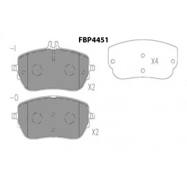 BRAKE PAD (FRONT) - MERCEDES-BENZ
