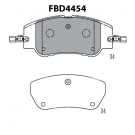 BRAKE PAD (FRONT) - CITROEN, OPEL, PEUGEOT