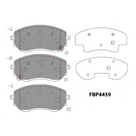 BRAKE PAD (FRONT) - MERCEDES-BENZ