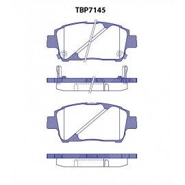 BRAKE PAD (FRONT) - TOYOTA