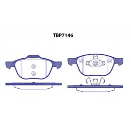 BRAKE PAD (FRONT) - FORD, MAZDA, VOLVO