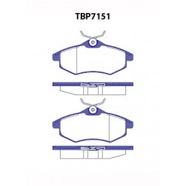 BRAKE PAD (FRONT) - CITROEN