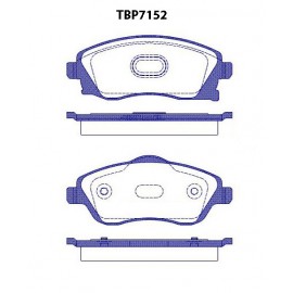 BRAKE PAD (FRONT) - OPEL